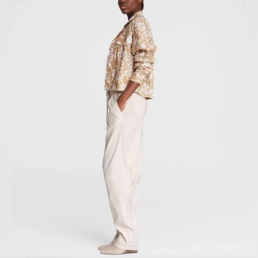 Rag & Bone Jessie Tan Floral Print Linen Blend Bomber Jacket Size M $395 NWT - Picture 3 of 8